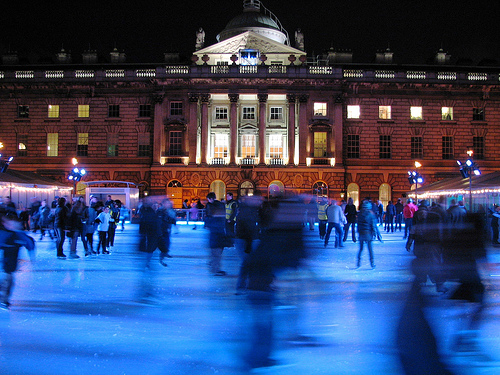 Somerset House outdoor ice rink